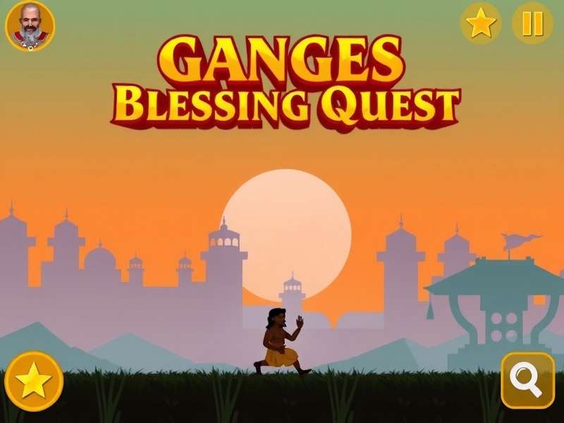 Ganges Blessing Quest Game Screenshot